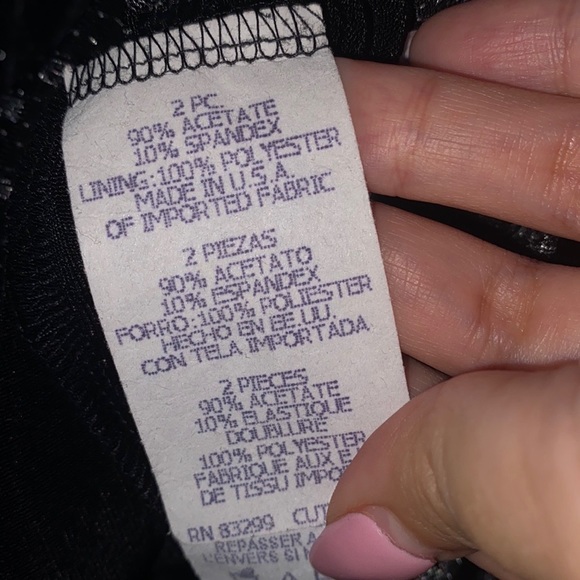 Onyx Nite by Wendye Chaitin 2Pc Top & Cardigan Set - Picture 4 of 5